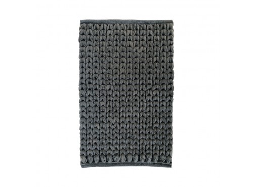 Χαλάκι Μπάνιου Chain Grey 05593.001 (50x80) Rainbow