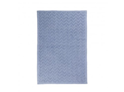 Χαλάκι Μπάνιου Zig Zag L Blue 05576.002 (50x80) Rainbow