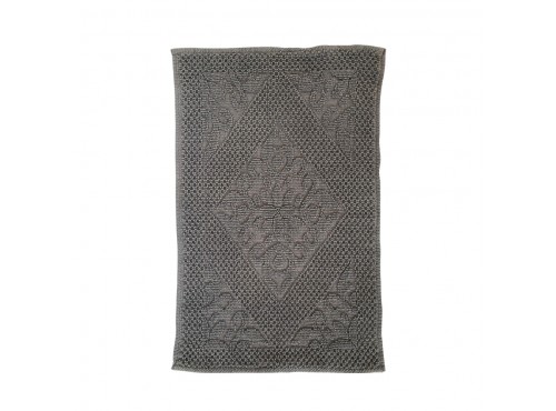 Χαλάκι Μπάνιου Royal Grey 05594.001 (50x80) Rainbow