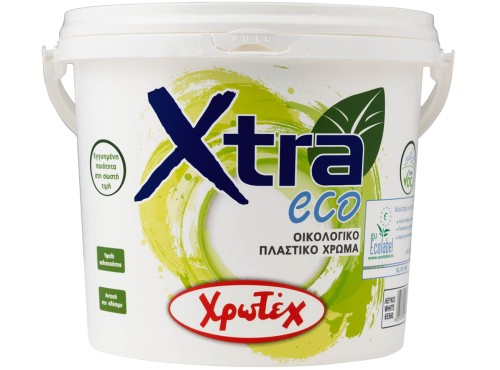 XTRA ECO Οικολογικό πλαστικό χρώμα εσωτερικής χρήσης
