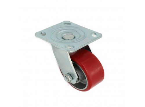 ΡΟΔΕΣ (PU) ΚΟΚΚΙΝΕΣ 100mm ΒΑΡΕΩΣ ΤΥΠΟΥ ΚΙΝΑΣ ΠΕΡΙΣΤΡΕΦΟΜΕΝΕΣ