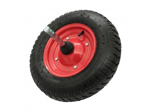 ΡΟΔΑ ΧΕΙΡΑΜΑΞΑΣ Β' ΜΕ ΡΟΥΛΕΜΑΝ (35cm) 400-8 4PR ΚΙΝΑΣ