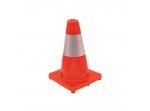 ΚΩΝΟΙ 30cm ΣΗΜΑΝΣΕΩΣ ΔΡΟΜΟΥ PVC ΚΙΝΑΣ (ΕΥΚΑΜΠΤΟΙ)