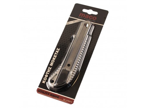ΚΟΦΤΗΣ ΜΟΚΕΤΩΝ MACO 18mm ΒΑΡΕΩΣ ΤΥΠΟΥ 4510 (ΜΕΤΑΛΛΙΚΟΣ) (ΚΑΡΤΕΛΑ)
