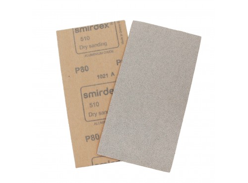 VELCRO 115 X 230mm - ΧΩΡΙΣ ΤΡΥΠΕΣ Ρ 80 ΠΑΡΑΛΛΗΛΟΓΡΑΜΜΟ ΛΕΥΚΟ (510)