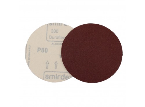 VELCRO ΧΩΡΙΣ ΤΡΥΠΕΣ ΚΟΚΚΙΝΟ Φ125 Ρ150 (330)