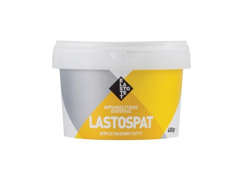 ΣΤΟΚΟΣ ΣΠΑΤΟΥΛΑΣ ΑΚΡΥΛΙΚΟΣ ΛΕΥΚΟΣ 400gr LASTOSPAT