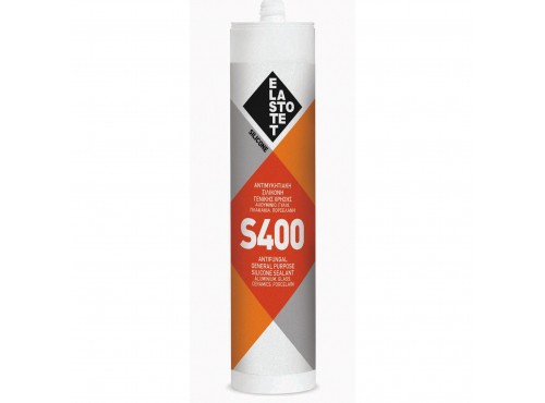 ΣΙΛΙΚΟΝΗ S-400 ΓΚΡΙ (RAL 7037) 280ml (ΑΝΤΙΜΟΥΧΛΙΚΗ)