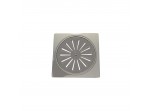 ΣΧΑΡΑΚΙΑ ΣΙΦΩΝΙΟΥ INOX 120x120mm