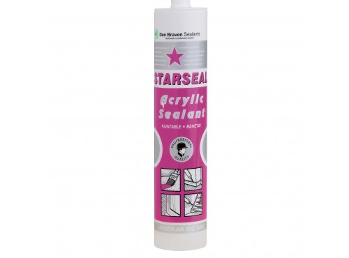 ΣΤΟΚΟΣ ΑΚΡΥΛΙΚΟΣ. STARSEAL ΛΕΥΚΟΣ 260ml DEN BRAVEN