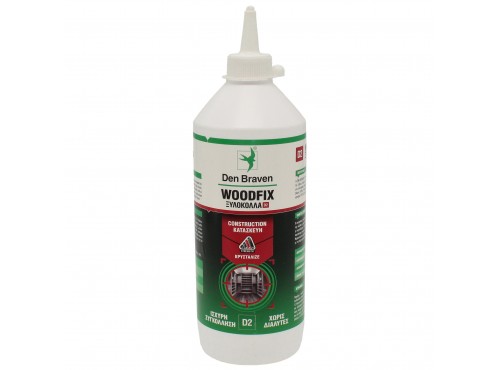 ΞΥΛΟΚΟΛΛΑ ΤΑΧΕΙΑΣ ΠΗΞΕΩΣ D2 750gr (ΜΠΙΜΠΕΡΟ) DEN BRAVEN