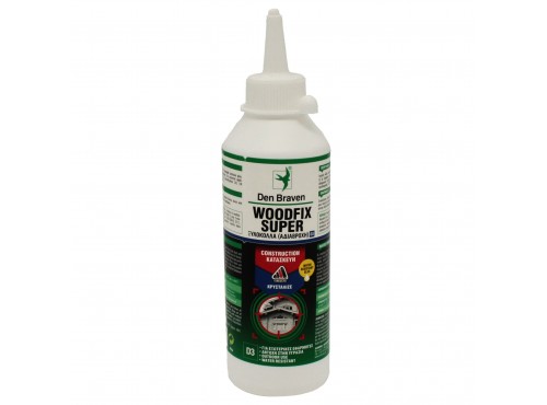 ΞΥΛΟΚΟΛΛΑ ΤΑΧΕΙΑΣ ΠΗΞΕΩΣ ΑΔΙΑΒΡΟΧΗ D3 200gr (ΜΠΙΜΠΕΡΟ) DEN BRAVEN