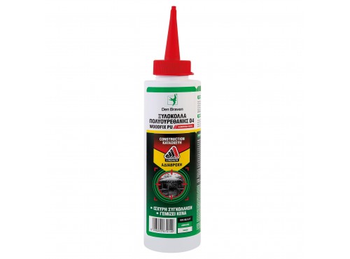 ΞΥΛΟΚΟΛΛΑ PU D4 ΠΟΛΥΟΥΡΕΘΑΝΗΣ ΑΔΙΑΒΡΟΧΗ 500ml (ΜΠΙΜΠΕΡΟ) DEN BRAVEN