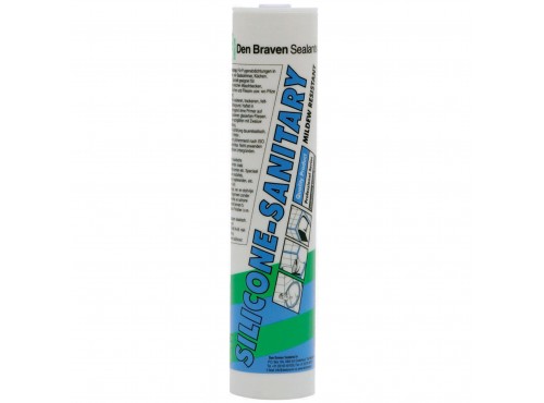 ΣΙΛΙΚΟΝΗ SANITARY ΔΙΑΦΑΝΗ 280ml ΟΞΙΝΗ DEN BRAVEN