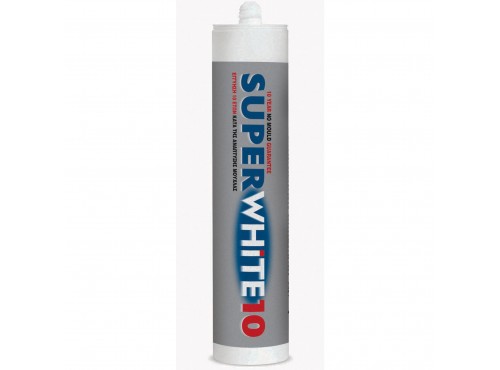 ΣΙΛΙΚΟΝΗ SUPERWHITE 10 280ml ΛΕΥΚΗ (ΑΝΤΙΜΟΥΧΛΙΚΗ FUNGIBAN)