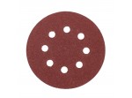VELCRO .8 ΤΡΥΠΕΣ ΚΟΚΚΙΝΟ Φ125 Ρ180 (330)