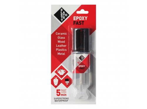 ΚΟΛΛΑ ΕΠΟΞΙΚΗ 2 ΣΥΣΤΑΤΙΚΩΝ 28ml (ΣΥΡΙΓΓΑ 5min) EPOXY FAST ELASTOTET