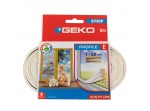 ΑΕΡΟΣΤΟΠ ΡΟΛΟ. -E- .6m 1-3.5mm ΛΕΥΚΟ GEKO Art.1000/4