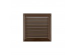 ΣΧΑΡΑΚΙΑ ΕΞΑΕΡΙΣΜΟΥ 150x150mm ΚΑΦΕ ΣΚΟΥΡΟ (ΜΟΝΑ)