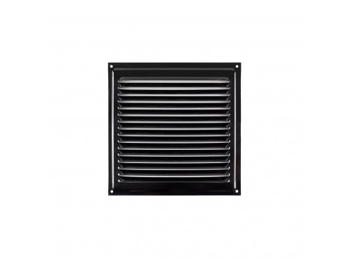 ΣΧΑΡΑΚΙΑ ΕΞΑΕΡΙΣΜΟΥ 150x150mm ΜΑΥΡΑ (ΜΟΝΑ)