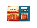 ΜΠΑΤΑΡΙΕΣ ΨΕΥΔΑΡΓΥΡΟΥ AAA SUPER HEAVY DUTY (10pack PROMO) 1.5V LONG LIFE PHILIPS