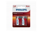 ΜΠΑΤΑΡΙΕΣ ΑΛΚΑΛΙΚΕΣ C (2pack) 1.5V POWER ALK LR14P2B/05 PHILIPS