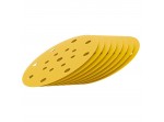 VELCRO YELLOW LINE 17 ΤΡΥΠΕΣ Φ150 P220 (820)