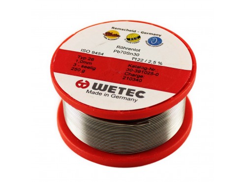 ΚΟΛΛΗΣΗ ΡΟΛΟ Φ 1,0mm 250gr. WETEC
