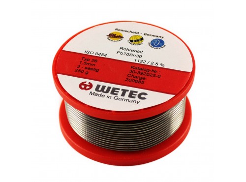ΚΟΛΛΗΣΗ ΡΟΛΟ Φ 1,5mm 250gr. WETEC