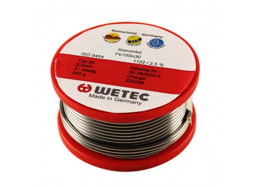 ΚΟΛΛΗΣΗ ΡΟΛΟ Φ 2,0mm 250gr. WETEC