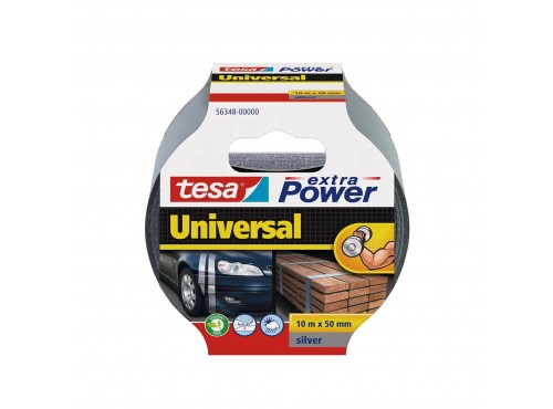 ΤΑΙΝΙΑ ΥΦΑΣΜΑΤΙΝΗ. EXTRA POWER UNIVERSAL ΓΚΡΙ 10m x 50mm 56348 TESA