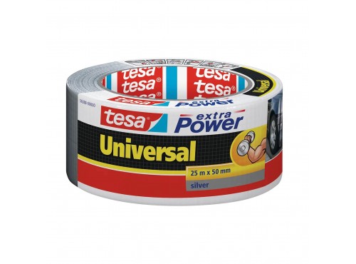 ΤΑΙΝΙΑ ΥΦΑΣΜΑΤΙΝΗ. EXTRA POWER UNIVERSAL. ΓΚΡΙ 25m x 50mm 56388 TESA