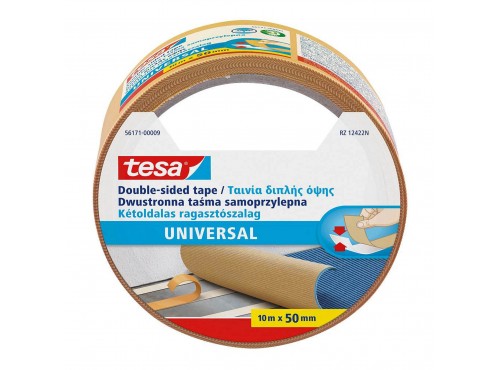 ΤΑΙΝΙΑ ΜΟΚΕΤΩΝ ΔΙΠΛΗΣ ΟΨΕΩΣ. 10m x 50mm 64620 TESA