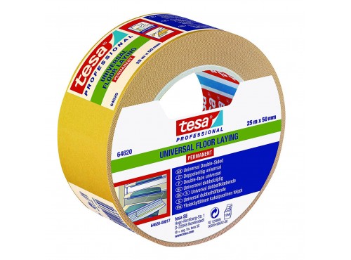 ΤΑΙΝΙΑ ΜΟΚΕΤΩΝ ΔΙΠΛΗΣ ΟΨΕΩΣ. 25m x 50mm 64620 TESA