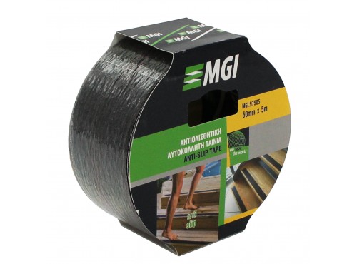 ΤΑΙΝΙΑ ΑΝΤΙΟΛΙΣΘΗΤΙΚΗ 5m x 50mm ΜΑΥΡΗ MGI 97905