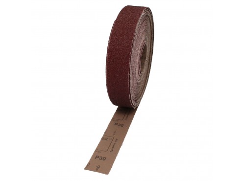ΣΜΥΡΙΔΟΠΑΝΟ ΡΟΛΟ 50mm X 25m Ρ 30 ΚΟΚΚΙΝΟ Χ-CLOTH (630)