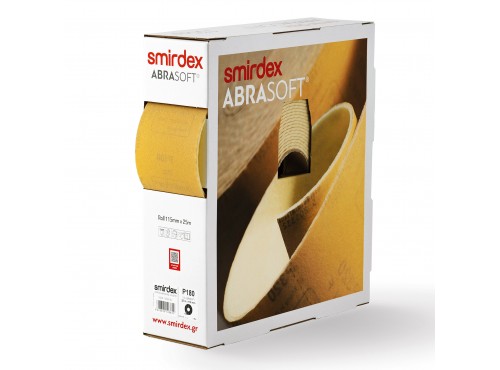 ABRASOFT 115mm X 25m P 180 ΧΩΡΙΣ ΠΕΡΦΟΡΕ (135SP)