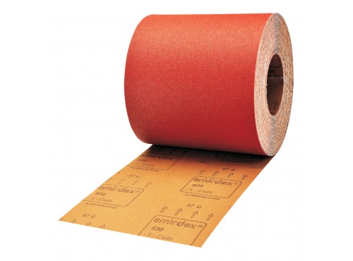 ΣΜΥΡΙΔΟΠΑΝΟ ΡΟΛΟ 200mm X 25m Ρ 60 ΚΟΚΚΙΝΟ Χ-CLOTH (630)