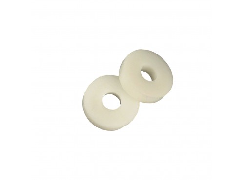 ΡΟΔΕΛΑ ΠΛΑΣΤΙΚΗ 6,5mm (ΣΤΕΝΗ) ΑΣΠΡΗ
