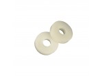 ΡΟΔΕΛΑ ΠΛΑΣΤΙΚΗ 6,5mm (ΣΤΕΝΗ) ΑΣΠΡΗ