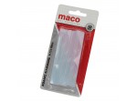 ΚΟΛΛΑ ΘΕΡΜΗΣ ΣΙΛΙΚΟΝΗΣ ΔΙΑΦΑΝΗ Φ 7,2mm Χ 10 cm MACO (σετ 12τμχ) (ΚΑΡΤΕΛΑ)