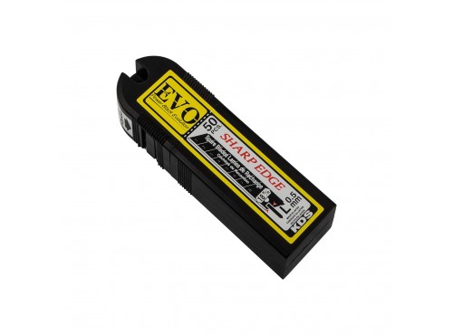 ΛΕΠΙΔΙΑ ΜΟΚΕΤΩΝ KDS τύπου G -18mm ΜΑΥΡΑ ( 7 εγκοπών) ΣΕΤ 10τμχ (GB-10B EVO)