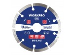 ΔΙΣΚΟΙ ΔΙΑΜΑΝΤΙ ΓΡΑΝΙΤΗ 125X22.2 WP405036 WORKPRO (PROFI) (ΚΑΡΤΕΛΑ)