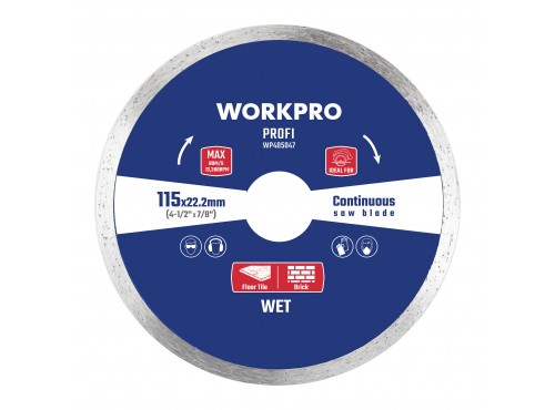 ΔΙΣΚΟΙ ΔΙΑΜΑΝΤΙ ΚΕΡΑΜΙΚΩΝ 125X22.2 WP405048 WORKPRO (PROFI) (ΚΑΡΤΕΛΑ)