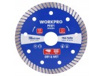 ΔΙΣΚΟΙ ΔΙΑΜΑΝΤΙ THIN TURBO 125X22.2 WP405055 WORKPRO (PROFI) (ΚΑΡΤΕΛΑ)