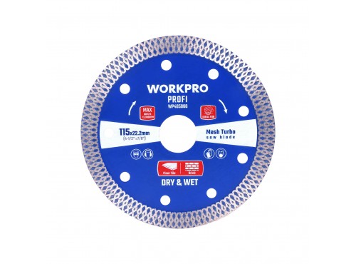 ΔΙΣΚΟΙ ΔΙΑΜΑΝΤΙ MESH TURBO 230X22.2 WP405063 WORKPRO (PROFI) (ΚΑΡΤΕΛΑ)