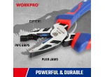 ΠΕΝΣΑ 200mm(8") WP231125 ΒΑΡΕΩΣ ΤΥΠΟΥ WORKPRO (PROFI) (ΚΑΡΤΕΛΑ)