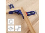ΜΕΓΓΕΝΗ ΓΩΝΙΑΣ 75mm(3") 90°ΑΛΟΥΜΙΝΙΟΥ WP232043 WORKPRO (PROFI) (ΚΑΡΤΕΛΑ)