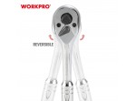 ΚΑΣΤΑΝΙΑ 3 ΥΠΟΔΟΧΩΝ (1/4"+3/8"+1/2") (72T) WP271014 WORKPRO (ΚΑΡΤΕΛΑ)