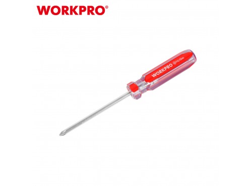 ΚΑΤΣΑΒΙΔΙ ΣΤΑΥΡΟΥ ΔΙΑΦΑΝΗ ΛΑΒΗ PH1x 75mm WP221282 WORKPRO (ΚΑΡΤΕΛΑ)